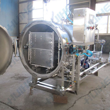 臥式殺菌鍋實(shí)際圖