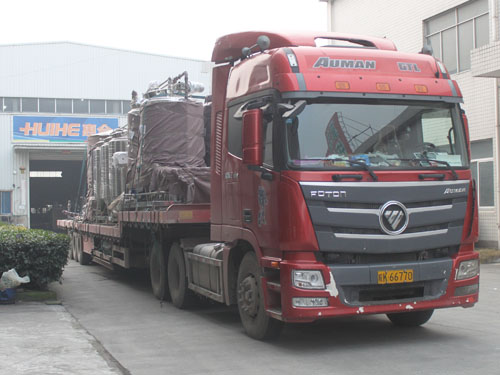 茶飲料生產(chǎn)線(xiàn)發(fā)貨